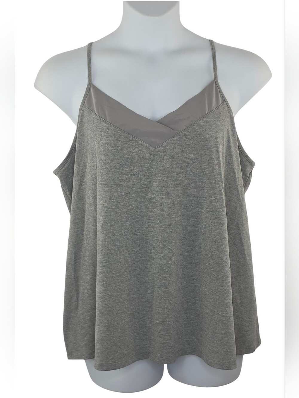 NWT Lane Bryant 18/20 Gray Classy Cami 4046-